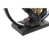 Светящееся украшение DKD Home Decor Смола Африканка (35,5 x 11 x 36 cm)