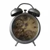 Stalinis laikrodis DKD Home Decor Sidabras