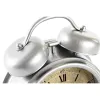 Stalinis laikrodis DKD Home Decor Sidabras