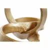 Dekoratyvinė figūrėlė DKD Home Decor Auksinis Abstraktus 24 x 16 x 18 cm
