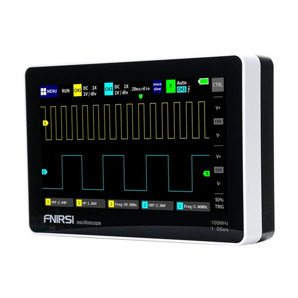 FNIRSI 1013D 7" portable tablet oscilloscope