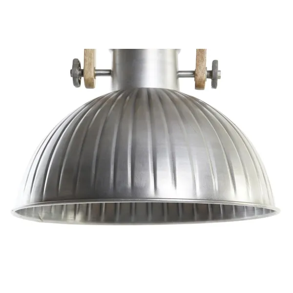 griestu gaismas DKD Home Decor Brūns Sudrabains Dzelzs Mango koks 50 W 41 x 41 x 40 cm