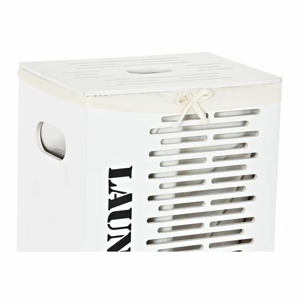 Grozu komplekts DKD Home Decor Balts Melns Bēšs Koks MDF 40 x 30 x 56 cm 5 Daudzums (5 gb.)