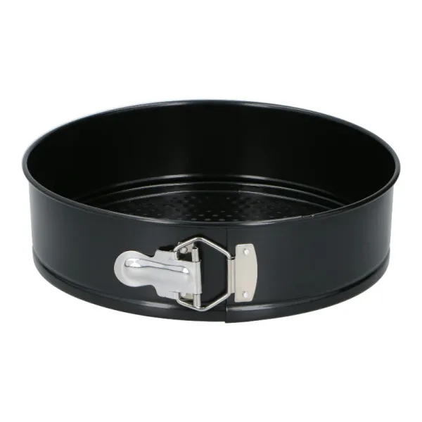 Alpina - Round baking tin / cake tin with non-stick coating 24x7 cm (black)