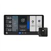 Dual Control Panel Shelly Wall Display X2 WiFi/BLU (black) + BLU H&T