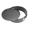 Alpina - Round baking tin / cake tin with non-stick coating 24x7 cm (black)