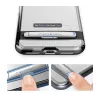 Mercury Dream Bumper - Case for Samsung Galaxy S9 with metal stand (Gold)