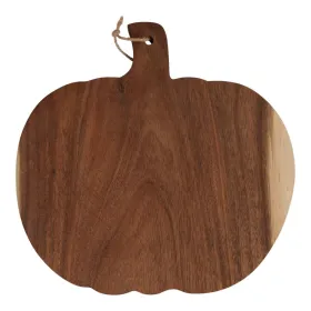Alpina - Pumpkin-shaped wooden serving board 30x29 cm