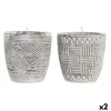 Žvakė DKD Home Decor Vaškas (2 vnt.)