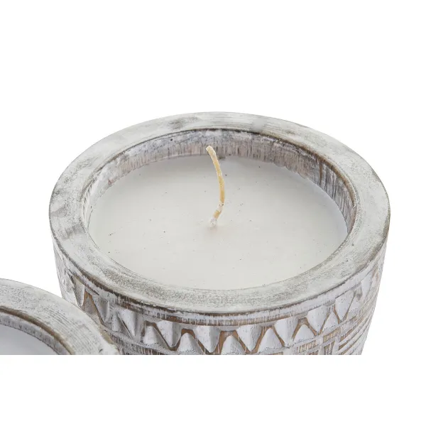 Candle DKD Home Decor Wax (2 Units)