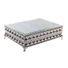 Lādīte DKD Home Decor Stikls Metāls (24 x 18 x 7 cm)