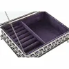 Dėžutė DKD Home Decor Stiklas Metalinis (24 x 18 x 7 cm)
