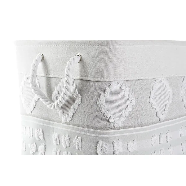 Basket set DKD Home Decor 45 x 35 x 40 cm Grey