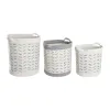 Набор корзин DKD Home Decor Белый Серый 35 x 35 x 40 cm 3 Предметы