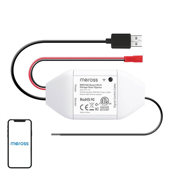 Meross MSG100HK smart garage door switch (HomeKit)