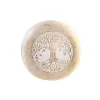 Декоративная фигура DKD Home Decor Белый Натуральный Дерево Сова Маринованный 13 x 13 x 13 cm