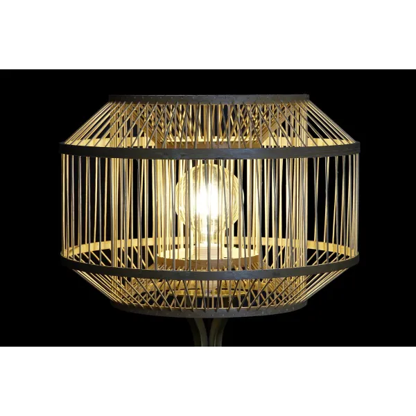 Lampas Tonis DKD Home Decor Dabisks Bambuss 40 x 40 x 28 cm