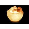 Apgaismojošs dekors DKD Home Decor Sāls Oranžs 15 W 15 x 15 x 12 cm