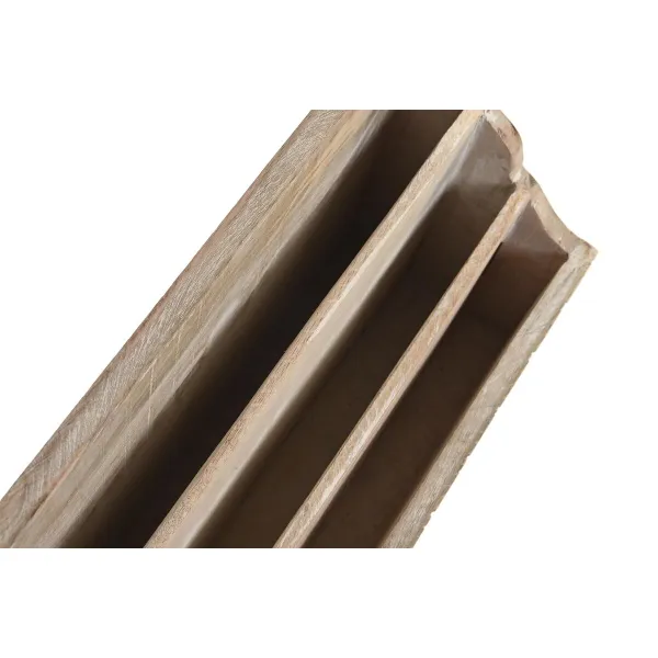 Daudzfunkcionāls Organizators DKD Home Decor Balts Dabisks Mango koks 32 x 13 x 21 cm 33 x 12 x 21 cm Loksnes (12 gb.)