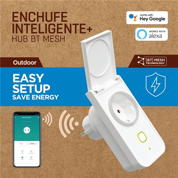 Smart Plug Muvit iO Bluetooth Wi-Fi