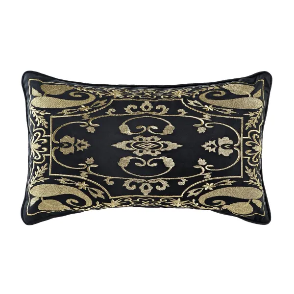 spilvens DKD Home Decor Melns 50 x 10 x 30 cm Arābija