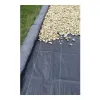 Piktžolių kontrolės tinklelis Nature Juoda 100 g/m² 3,30 x 5 m