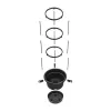 Pušķi Elho Basics Tomato Melns (Ø 33 cm)
