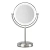 Magnifying Mirror with LED Babyliss Espejo De Maquillaje Led Double-sided