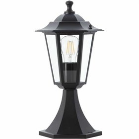 Dārza laterna Brilliant Borne Melns