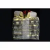 Lighting decoration DKD Home Decor White Red Green Silver Snowfall LED 25 x 25 x 29 cm (3 Pieces)