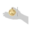 Christmas Baubles Decoris Golden Plastic 12 Units