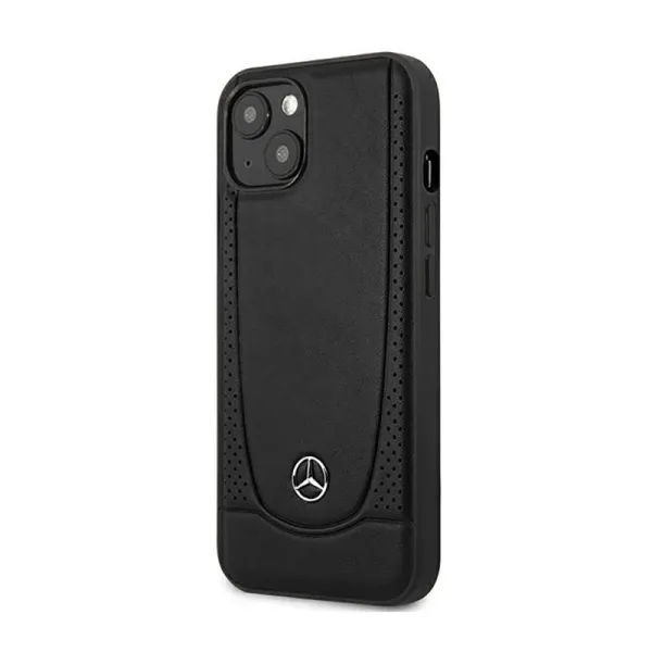 Mercedes Leather Urban Line - Case for iPhone 14 Plus (Black)