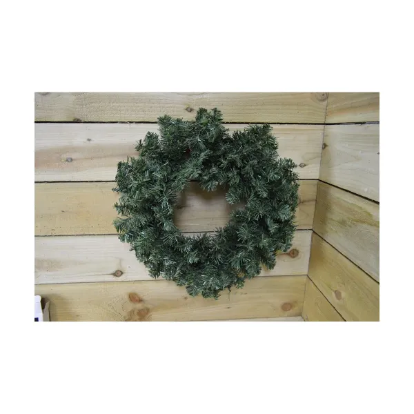 Ziemassvētku vainags Everlands 680452 Zaļš (Ø 50 cm)