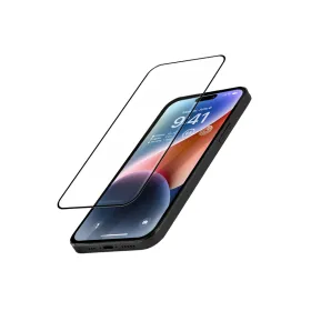 Crong Anti-Bacterial 3D Armor Glass - 9H Tempered Glass for the Full Screen iPhone 14 Pro + Installation Frame