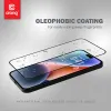 Crong Anti-Bacterial 3D Armor Glass - 9H Tempered Glass for the Full Screen iPhone 14 Pro + Installation Frame