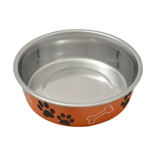 Mājdzīvnieku barības trauciņš Nayeco Baltic Nerūsējošais tērauds (17 cm) (800 ml)