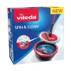 Mop with Bucket Vileda Spin & Clean Pööratav polüpropüleen