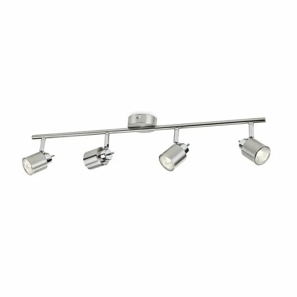 griestu gaismas Philips Foco Sudrabains Metāls 15,5 x 10 x 69 cm GU10 4