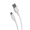 USB A - USB-C kabelis Muvit Balta 3 m