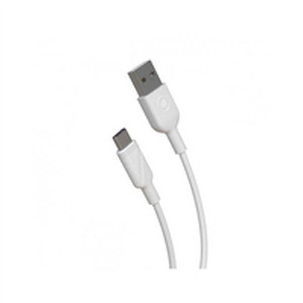 USB A - USB-C kabelis Muvit Balta 3 m