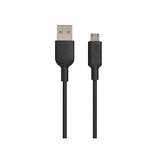 Kabelis Micro USB Muvit MCUSC0014 Melns 1,2 m