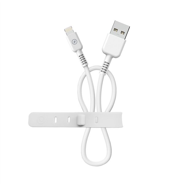 USB uz Lightning Kabelis Muvit for Change Balts