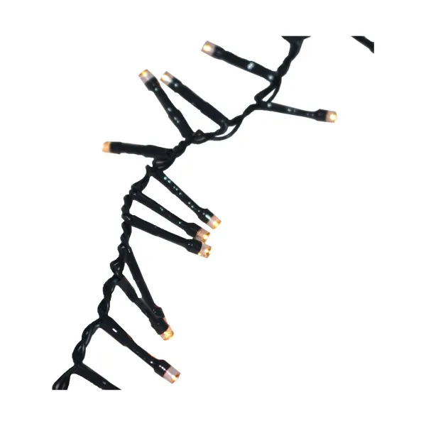 LED-tulede Pärg Valge (14 m)
