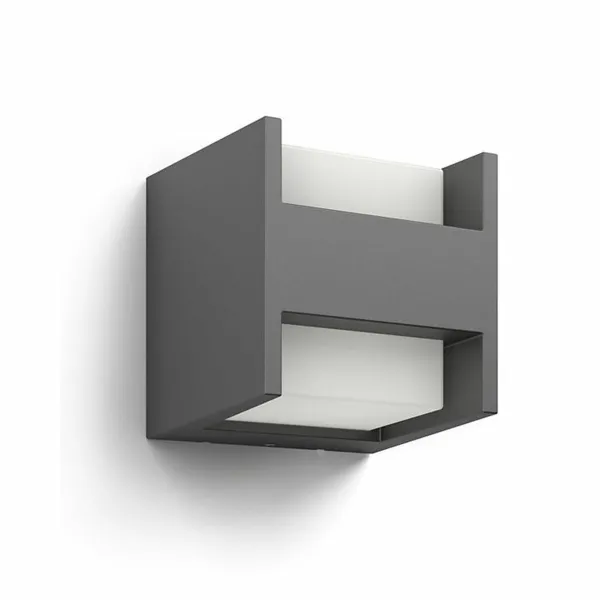 LED-seinävalo Philips 16459/93/16 Antrasiitinharmaa Alumiini 4,5 W 800 lm A++ (4000 K) (Lämmin valkoinen)