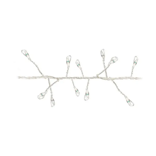 LED-tulede Pärg Valge Soe Valge 1,5 m