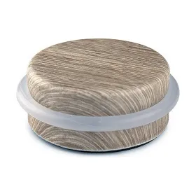Durvju aizdare Inofix Riekstkoks Ø 4,6 x 1,8 cm Koks