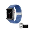 Crong Wave Band – Braided Apple Watch Strap 44/45/46/49mm (Blue)