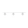 LED-valokranssi Decorative Lighting Monivärinen Läpinäkyvä 1,30 m