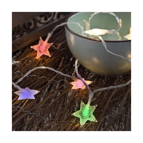 Светодиодные гирлянды Decorative Lighting Разноцветный Прозрачный 1,30 m