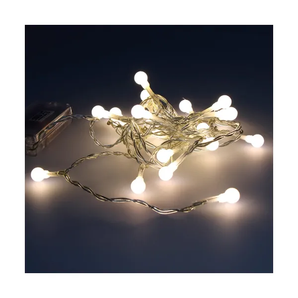 LED gaismu vītne Decorative Lighting Silts balts (2,3 m)